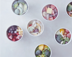 いろんな種類の野菜を一回の食事で摂りたい